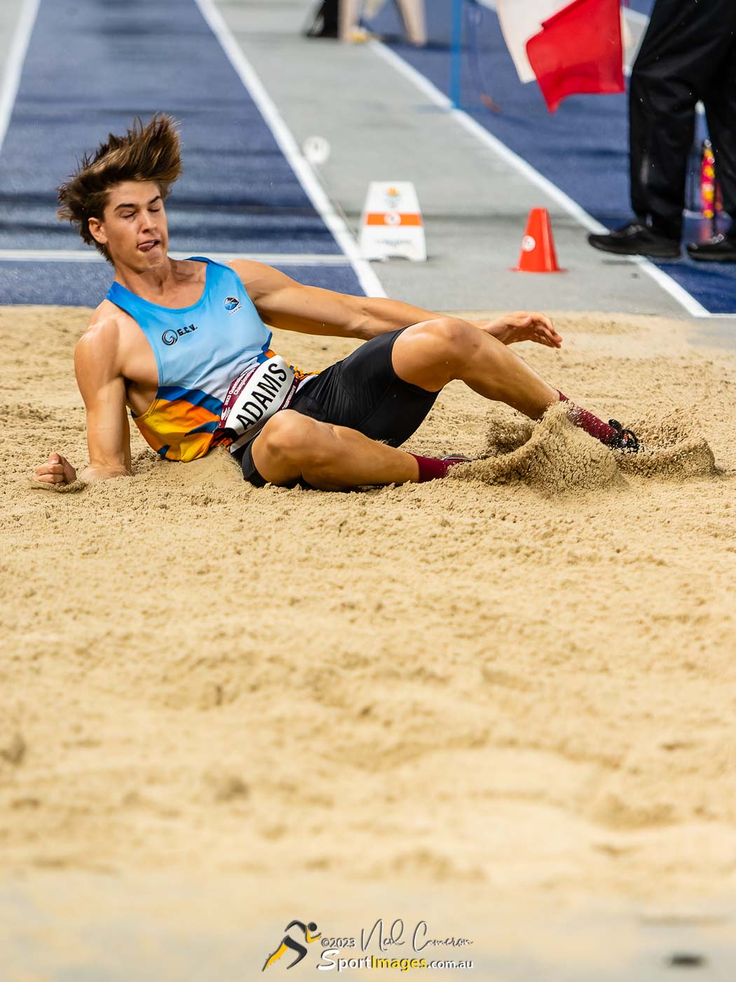 Harrison Adams, Men Under 18 Long Jump